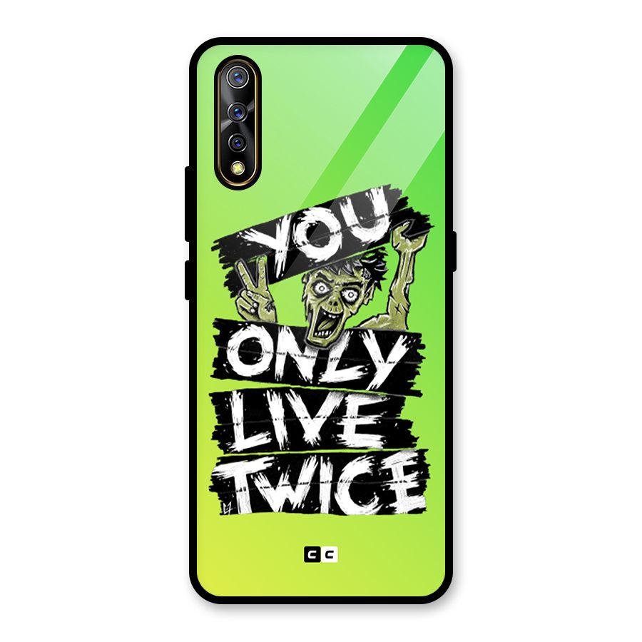 Yolo Zombie Glass Back Case for Vivo S1