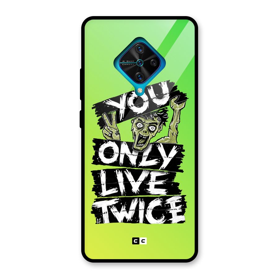 Yolo Zombie Glass Back Case for Vivo S1 Pro