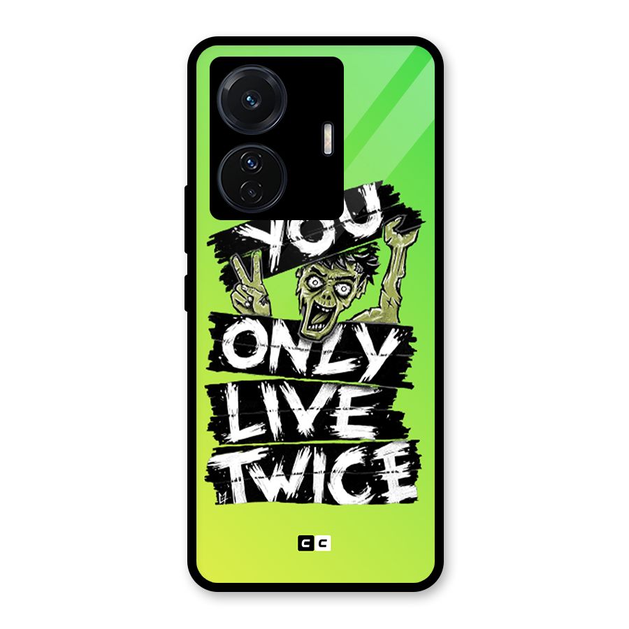 Yolo Zombie Glass Back Case for Vivo T1 Pro