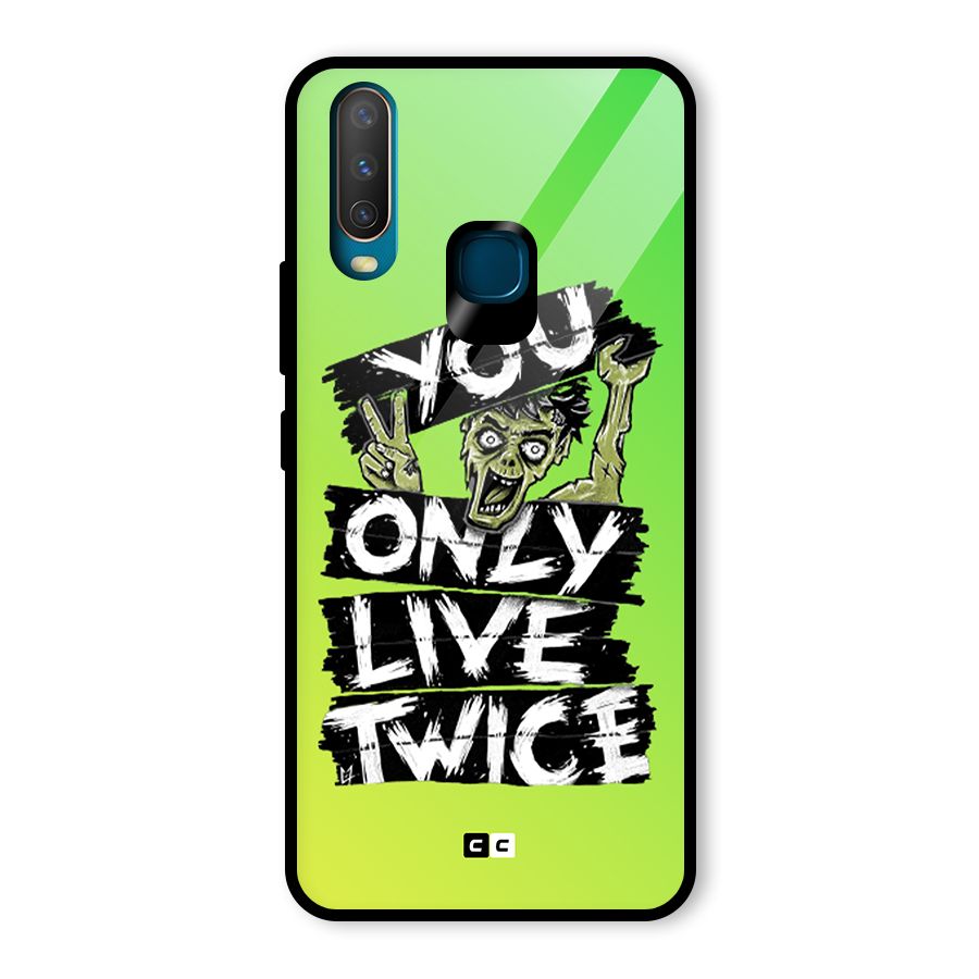Yolo Zombie Glass Back Case for Vivo U10