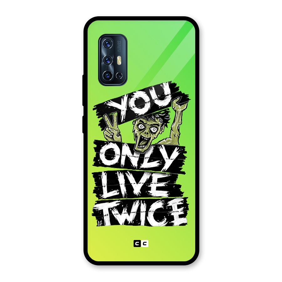 Yolo Zombie Glass Back Case for Vivo V17