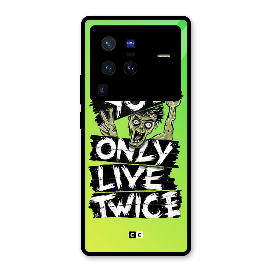 Yolo Zombie Glass Back Case for Vivo X80 Pro