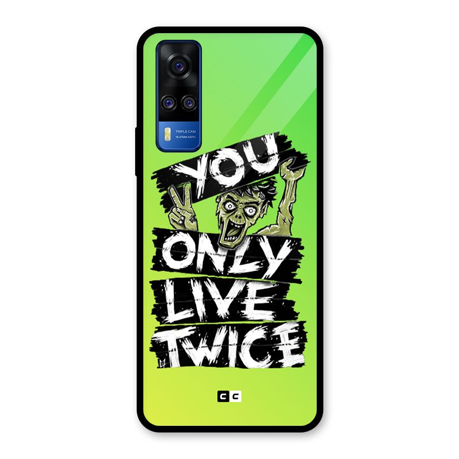 Yolo Zombie Glass Back Case for Vivo Y31