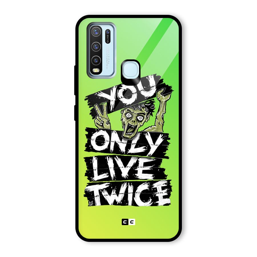 Yolo Zombie Glass Back Case for Vivo Y50