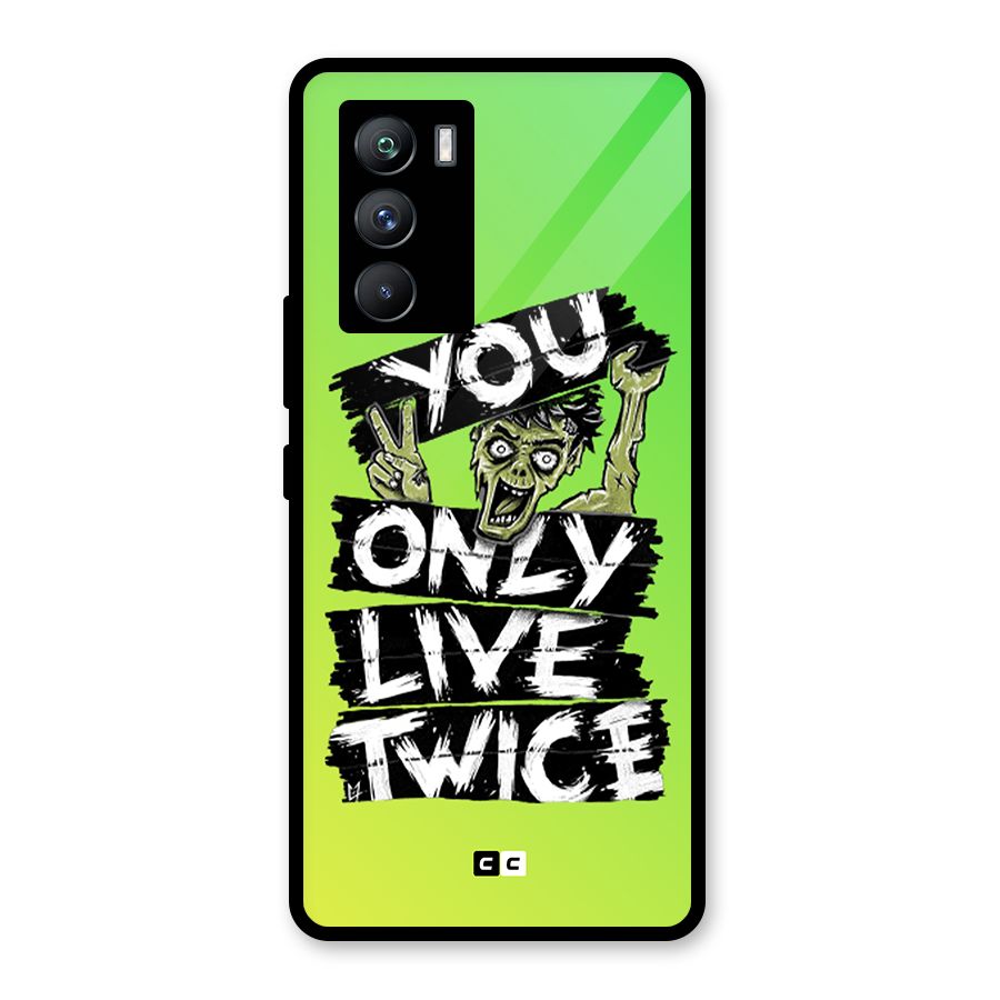 Yolo Zombie Glass Back Case for Vivo iQOO 9 SE
