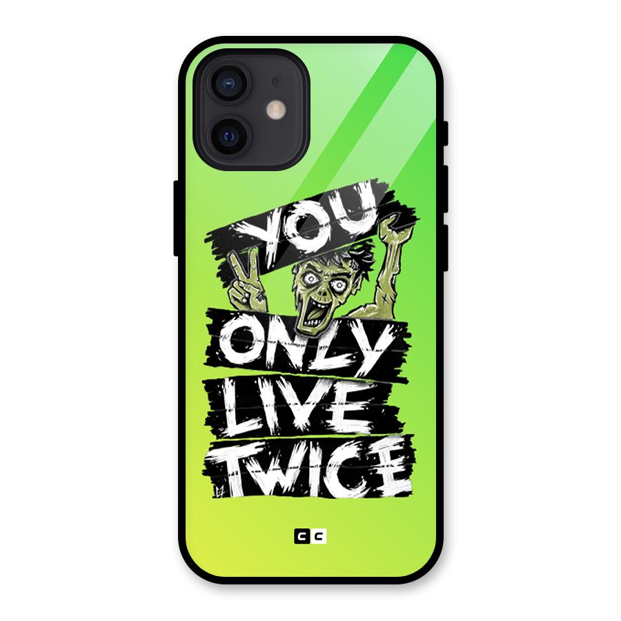 Yolo Zombie Glass Back Case for iPhone 12