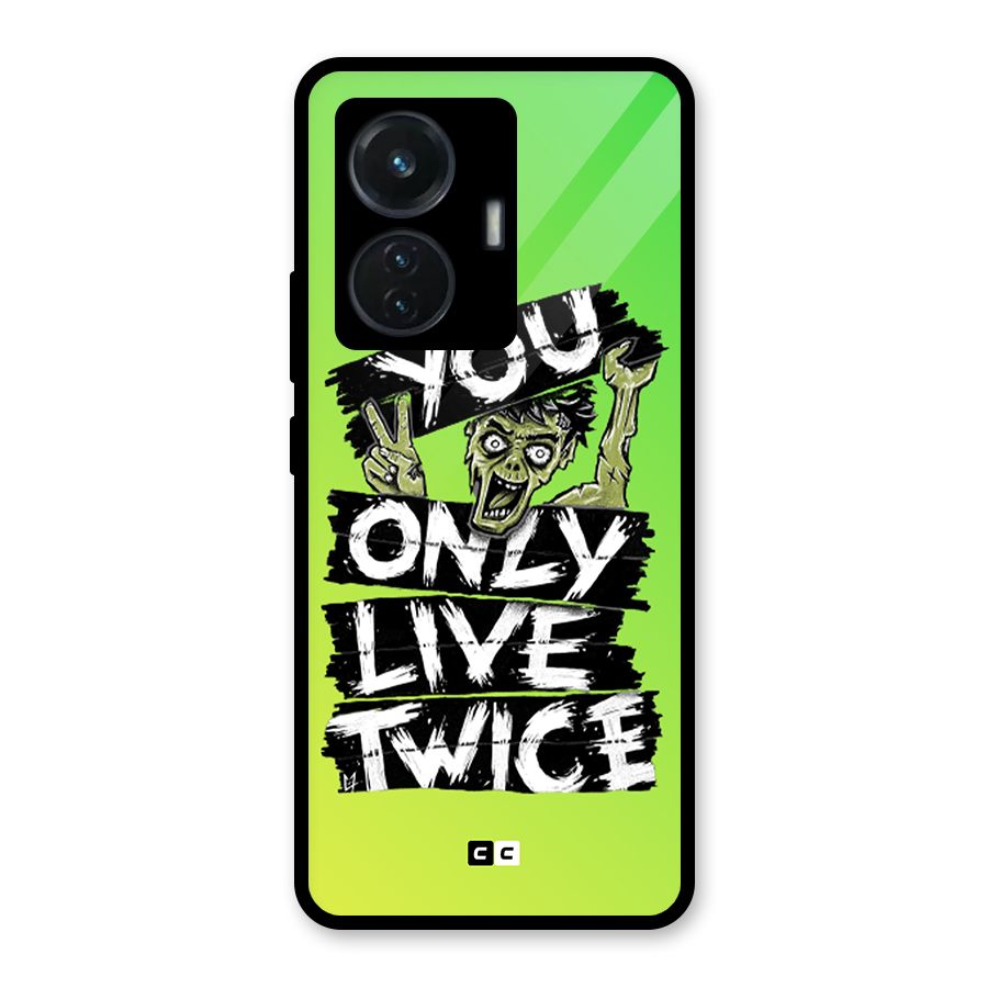 Yolo Zombie Glass Back Case for iQOO Z6 44W