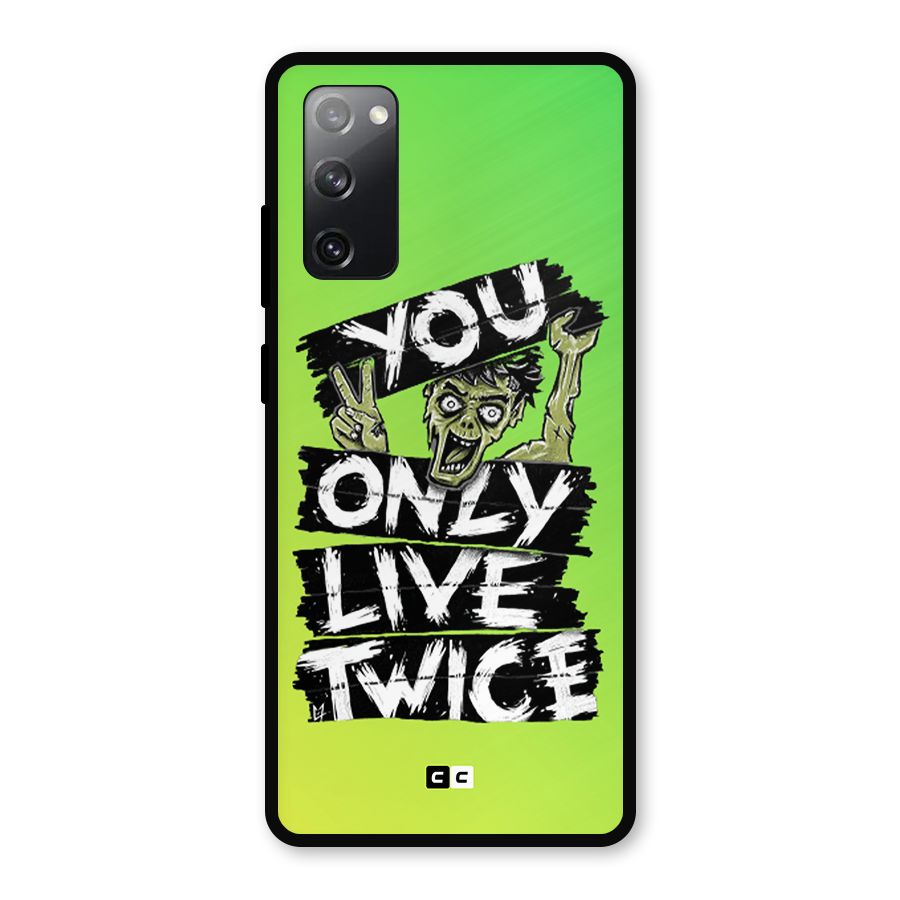 Yolo Zombie Metal Back Case for Galaxy S20 FE 5G