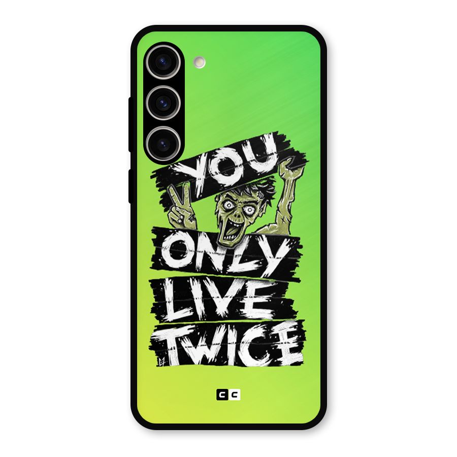 Yolo Zombie Metal Back Case for Galaxy S23 Plus