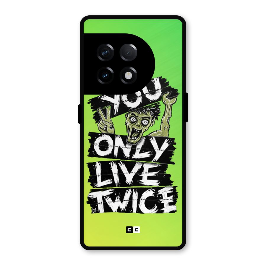 Yolo Zombie Metal Back Case for OnePlus 11R