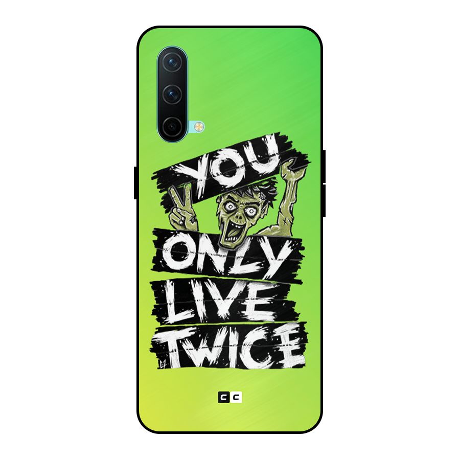 Yolo Zombie Metal Back Case for OnePlus Nord CE 5G