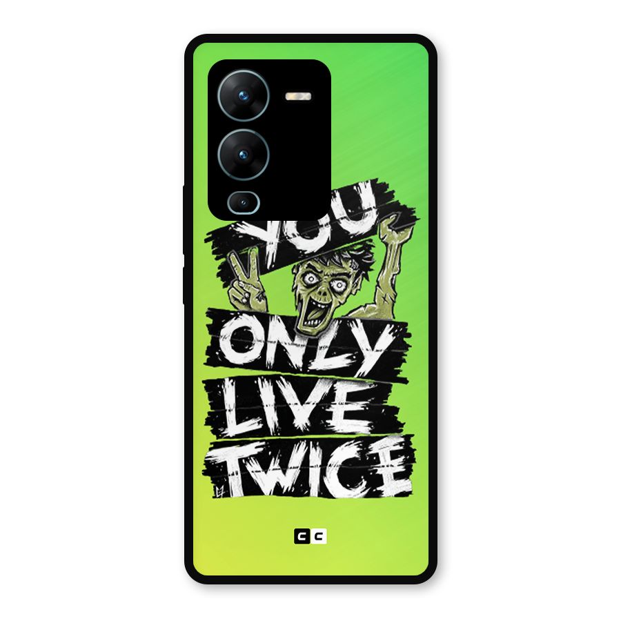 Yolo Zombie Metal Back Case for Vivo V25 Pro