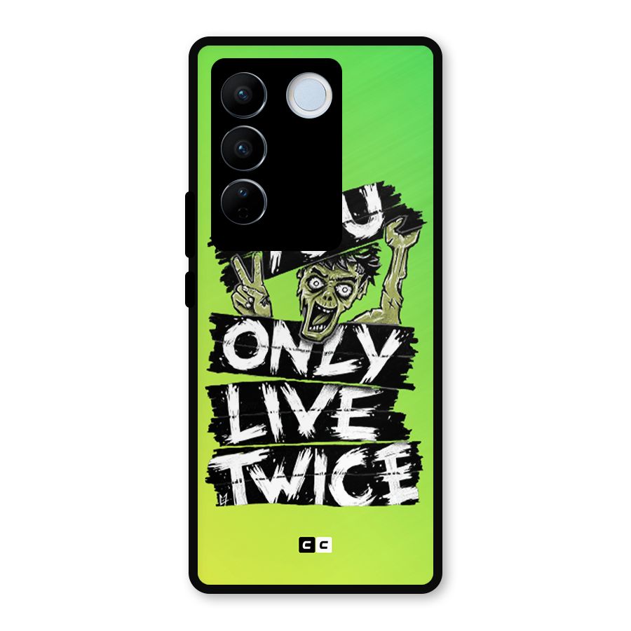 Yolo Zombie Metal Back Case for Vivo V27