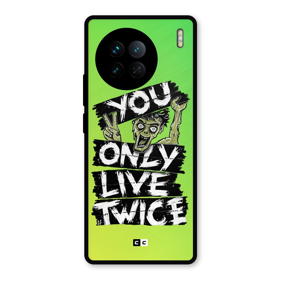 Yolo Zombie Metal Back Case for Vivo X90
