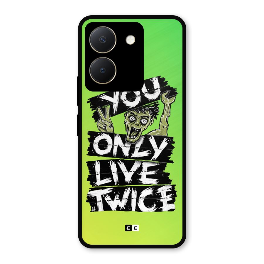 Yolo Zombie Metal Back Case for Vivo Y36
