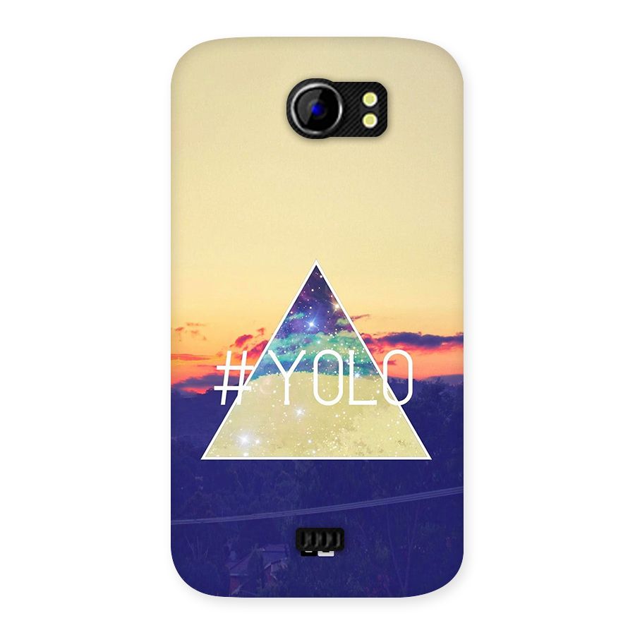 Yolo illuminati Back Case for Canvas 2 A110