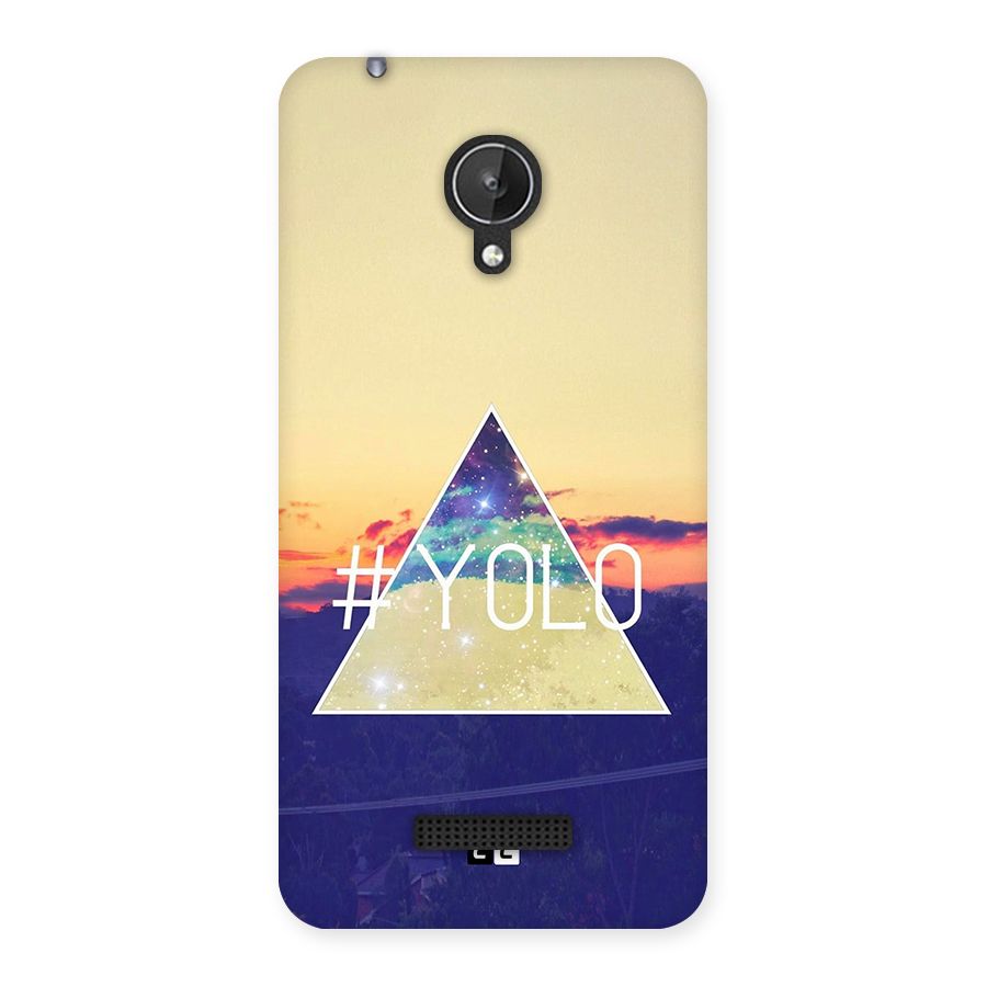 Yolo illuminati Back Case for Canvas Spark Q380
