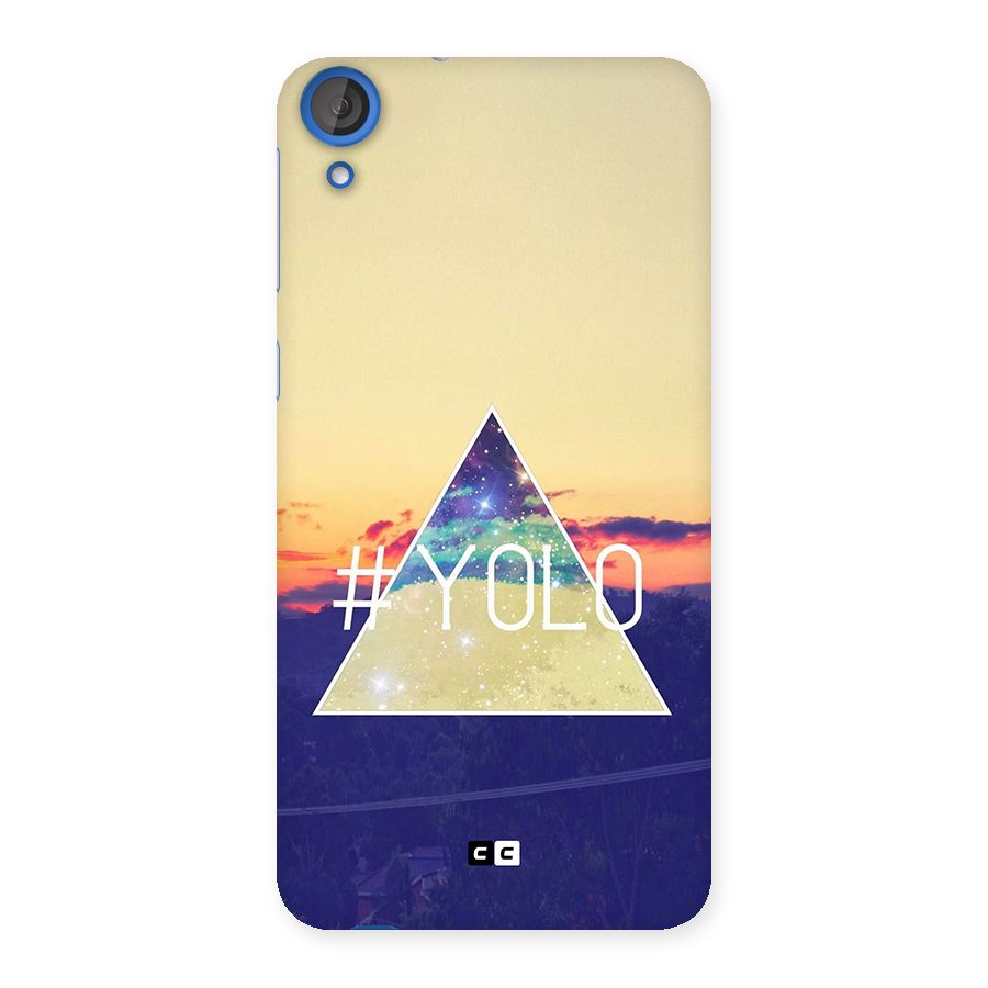 Yolo illuminati Back Case for Desire 820