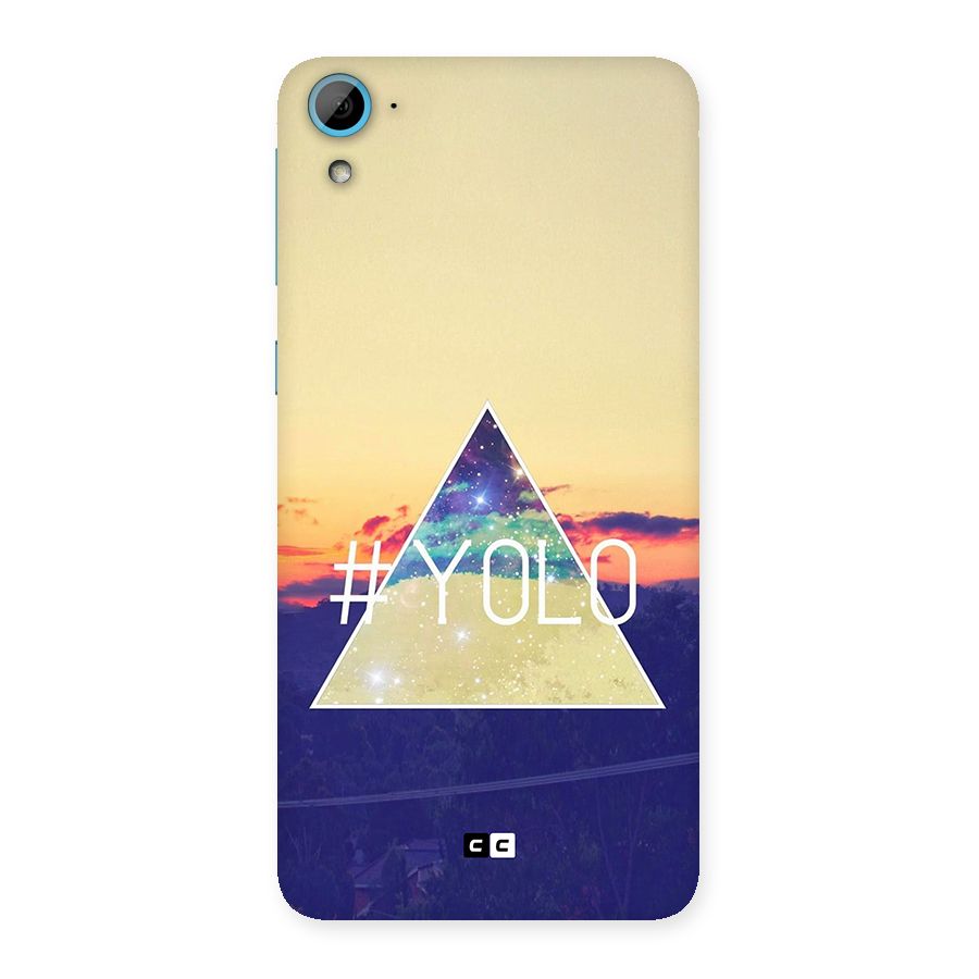 Yolo illuminati Back Case for Desire 826