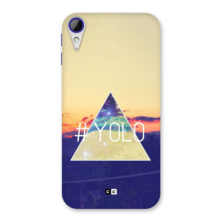 Yolo illuminati Back Case for Desire 830