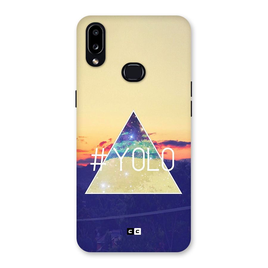 Yolo illuminati Back Case for Galaxy A10s