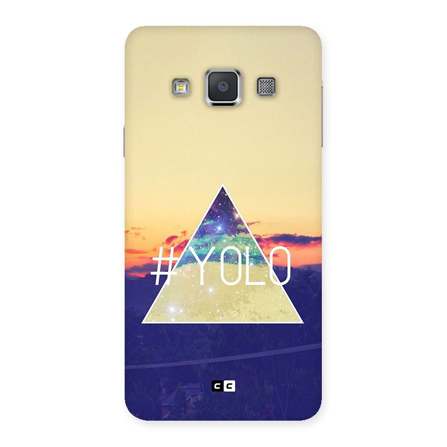 Yolo illuminati Back Case for Galaxy A3