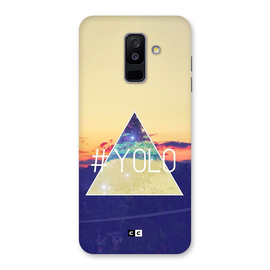 Yolo illuminati Back Case for Galaxy A6 Plus