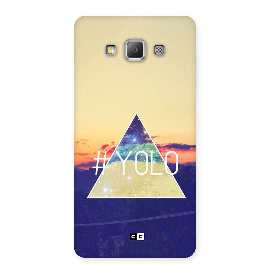 Yolo illuminati Back Case for Galaxy A7