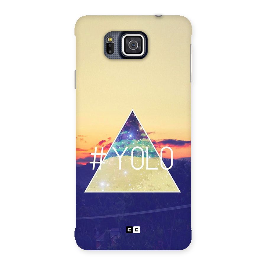 Yolo illuminati Back Case for Galaxy Alpha