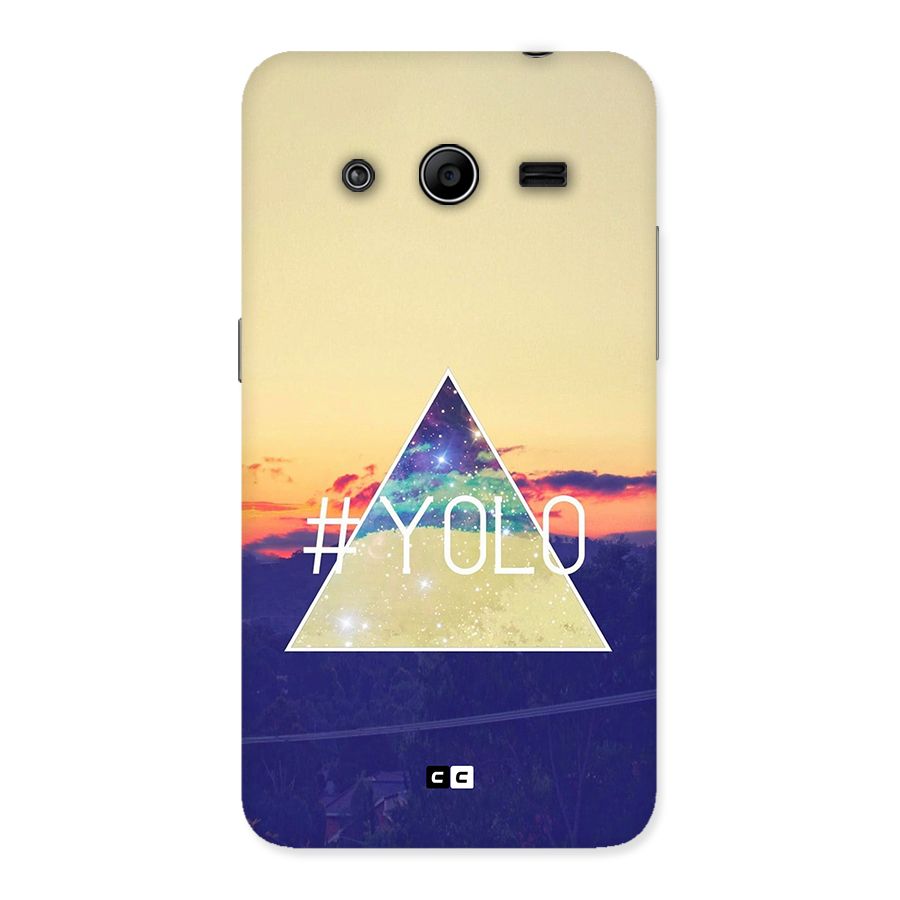 Yolo illuminati Back Case for Galaxy Core 2