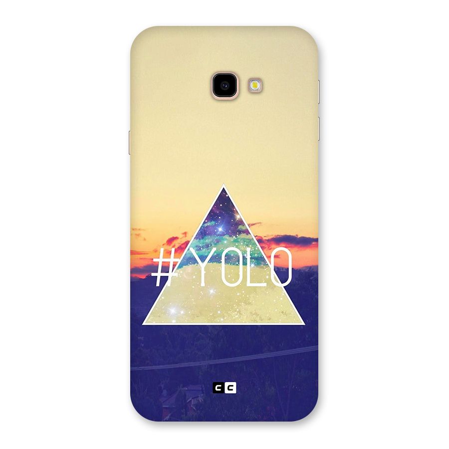 Yolo illuminati Back Case for Galaxy J4 Plus