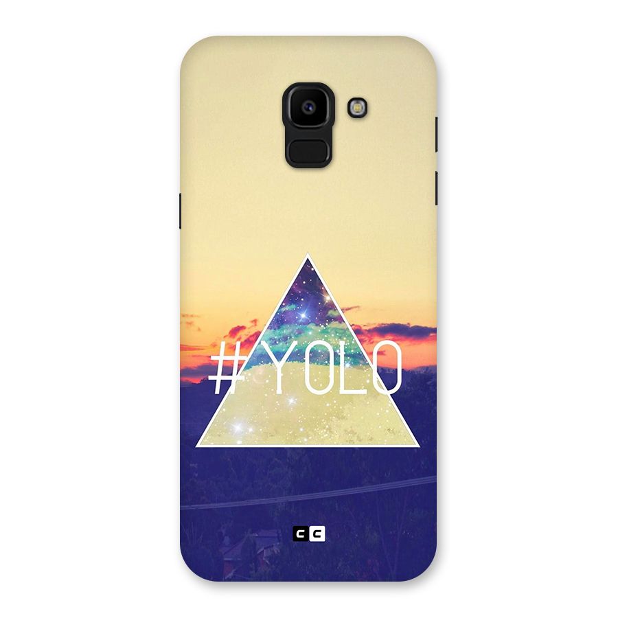 Yolo illuminati Back Case for Galaxy J6