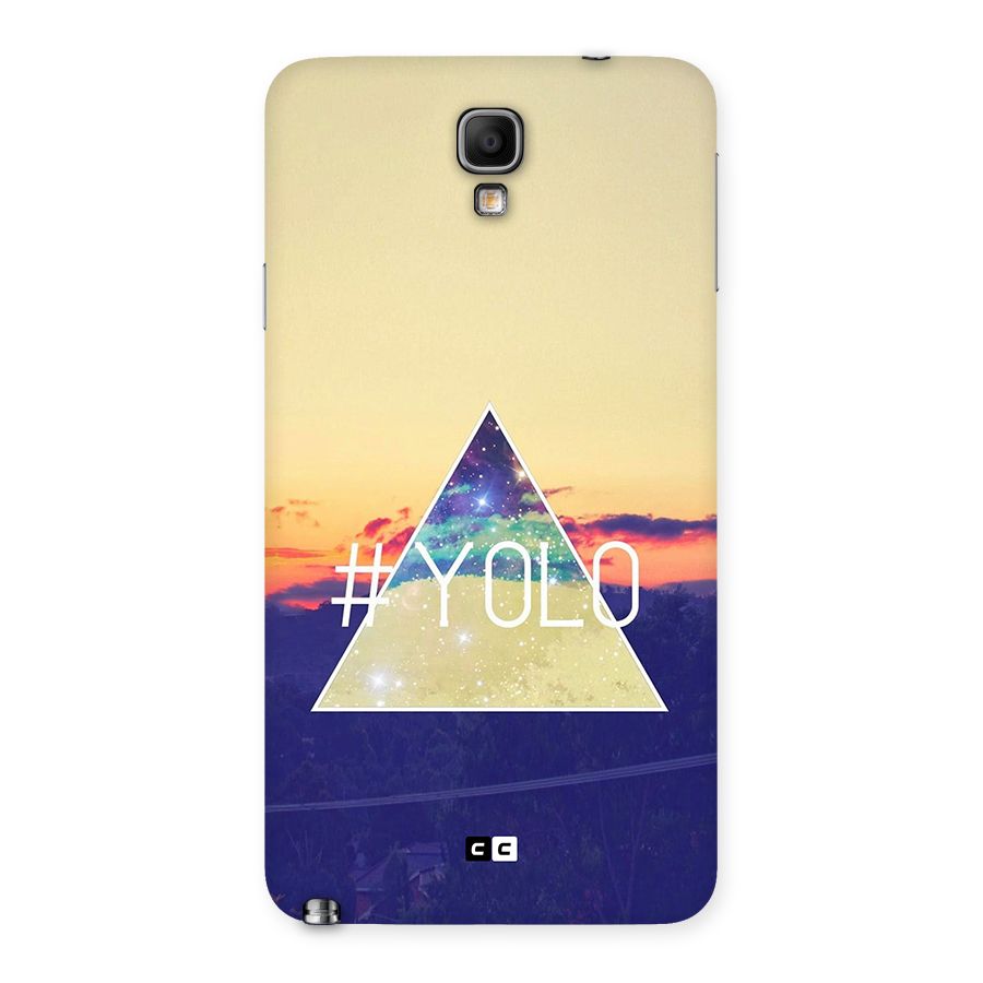 Yolo illuminati Back Case for Galaxy Note 3 Neo
