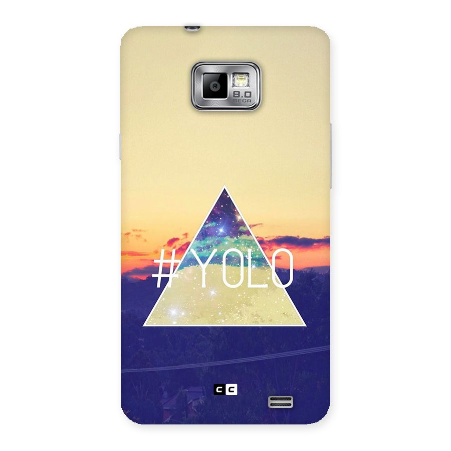 Yolo illuminati Back Case for Galaxy S2