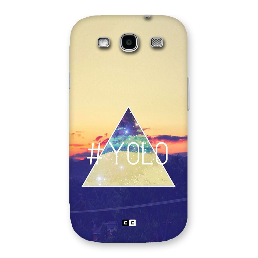 Yolo illuminati Back Case for Galaxy S3