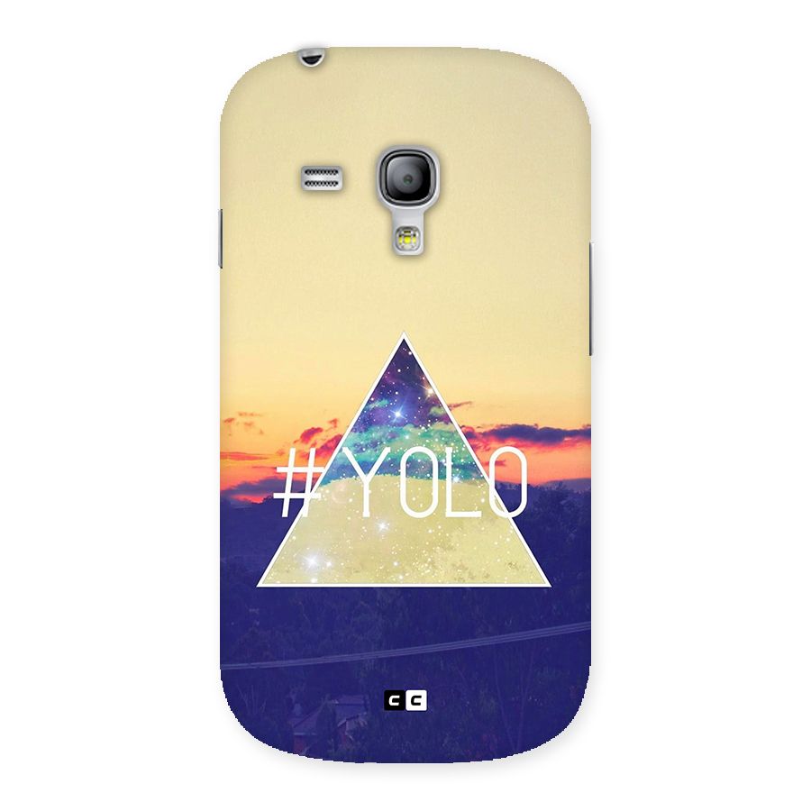 Yolo illuminati Back Case for Galaxy S3 Mini