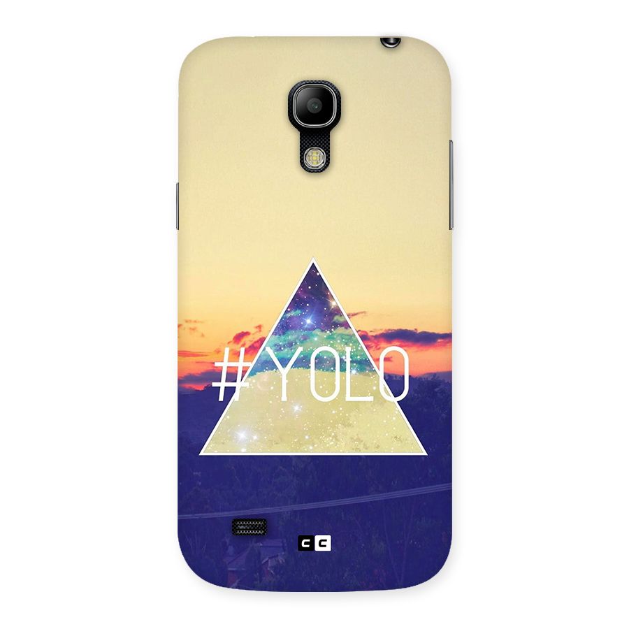 Yolo illuminati Back Case for Galaxy S4 Mini