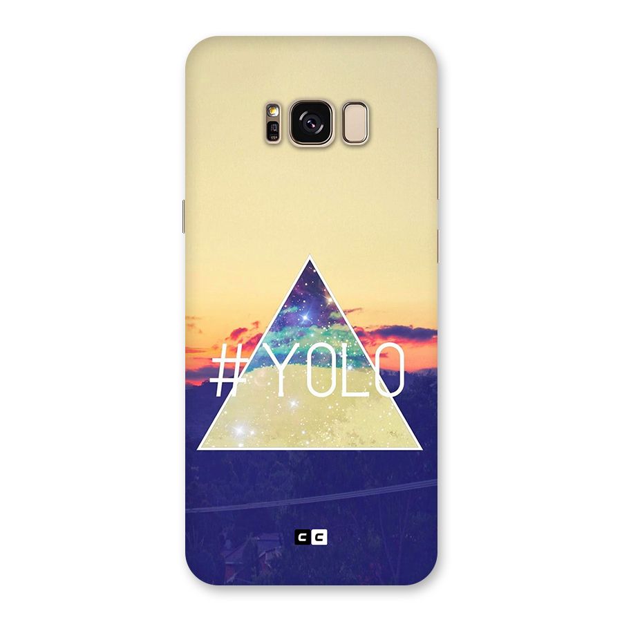 Yolo illuminati Back Case for Galaxy S8 Plus