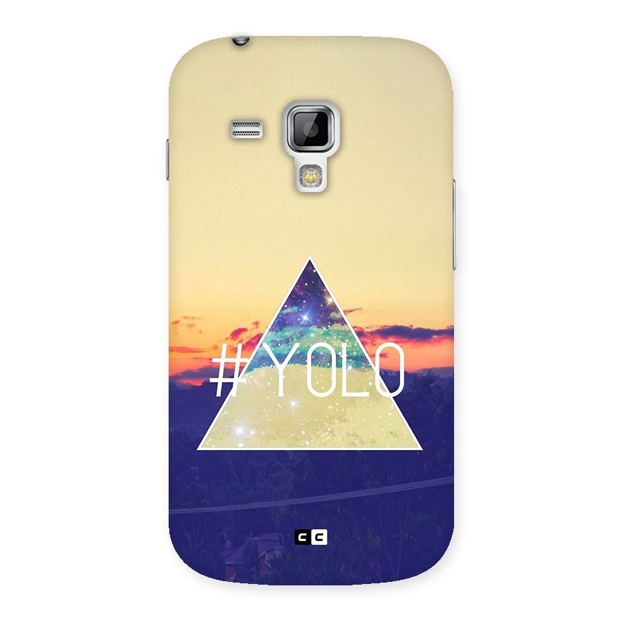 Yolo illuminati Back Case for Galaxy S Duos