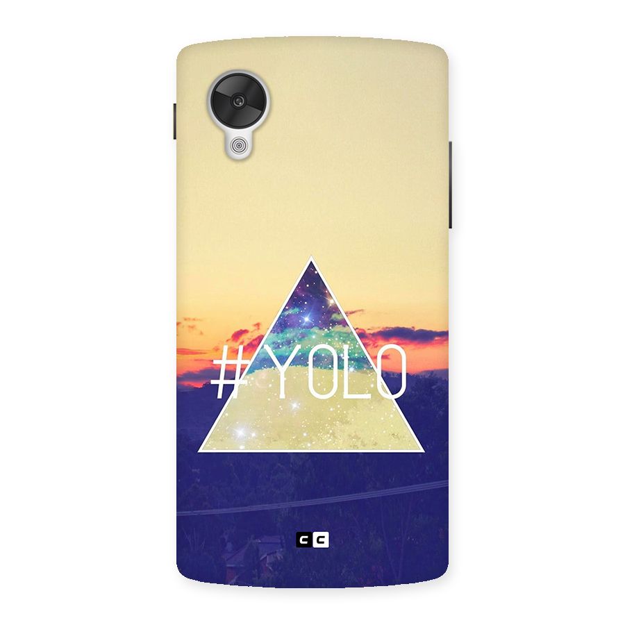 Yolo illuminati Back Case for Google Nexus 5