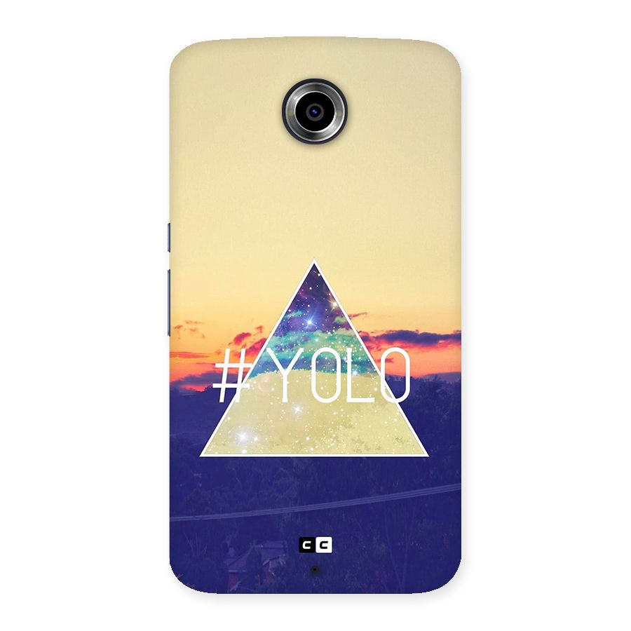 Yolo illuminati Back Case for Google Nexus 6