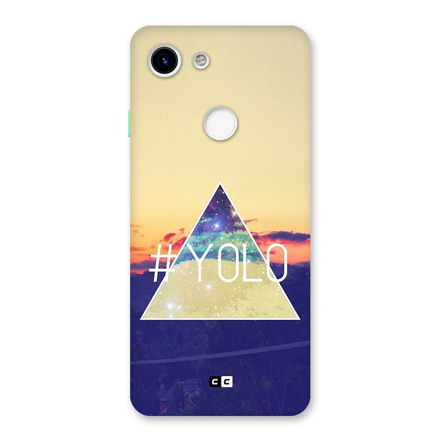 Yolo illuminati Back Case for Google Pixel 3