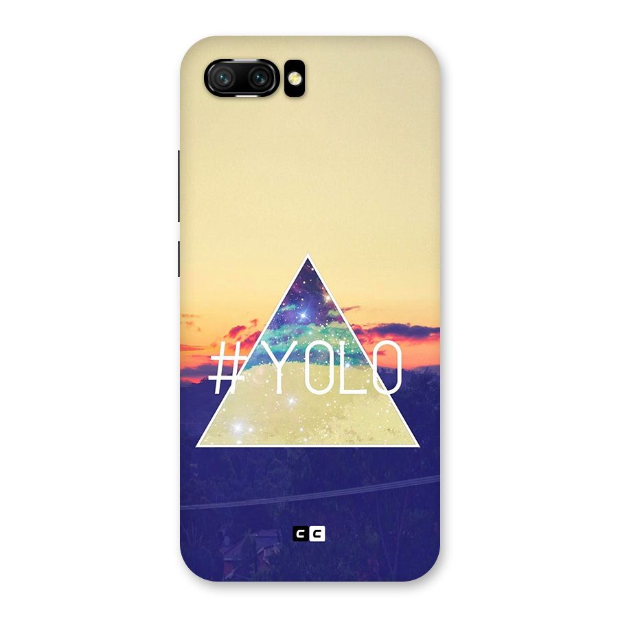 Yolo illuminati Back Case for Honor 10