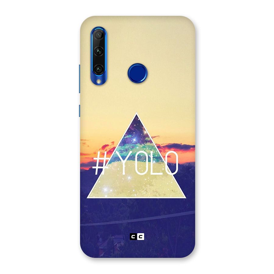 Yolo illuminati Back Case for Honor 20i