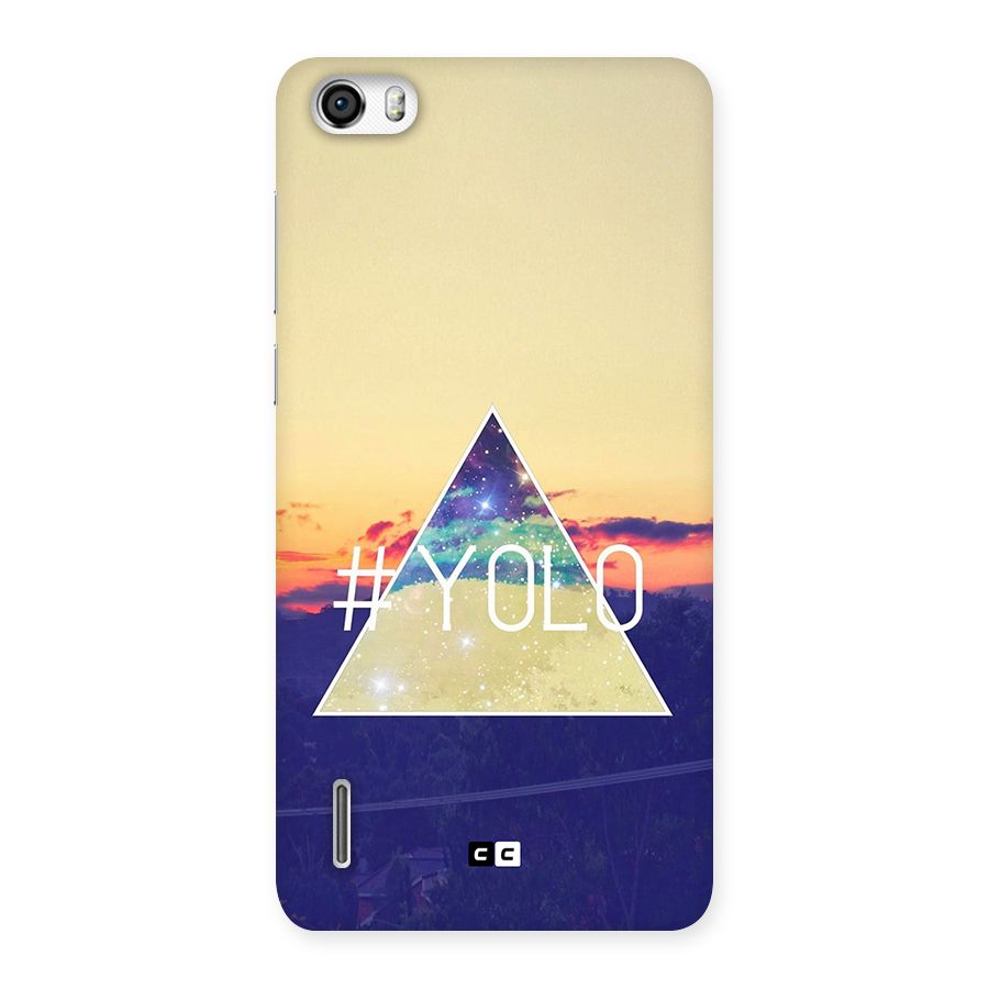 Yolo illuminati Back Case for Honor 6