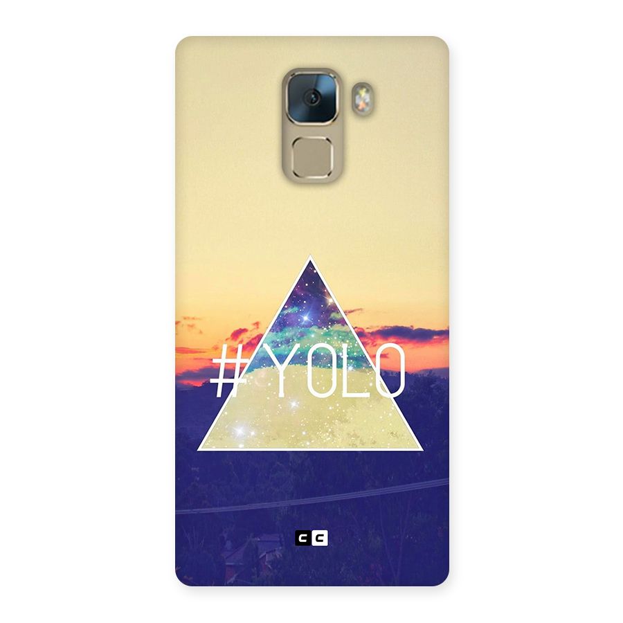 Yolo illuminati Back Case for Honor 7