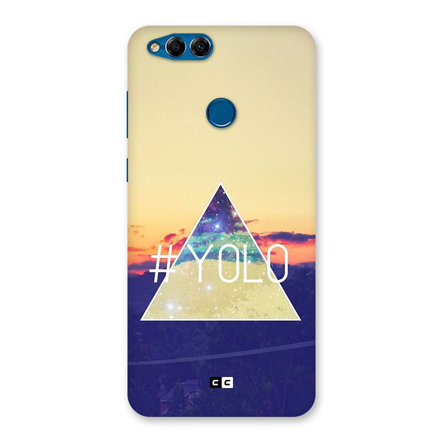 Yolo illuminati Back Case for Honor 7X