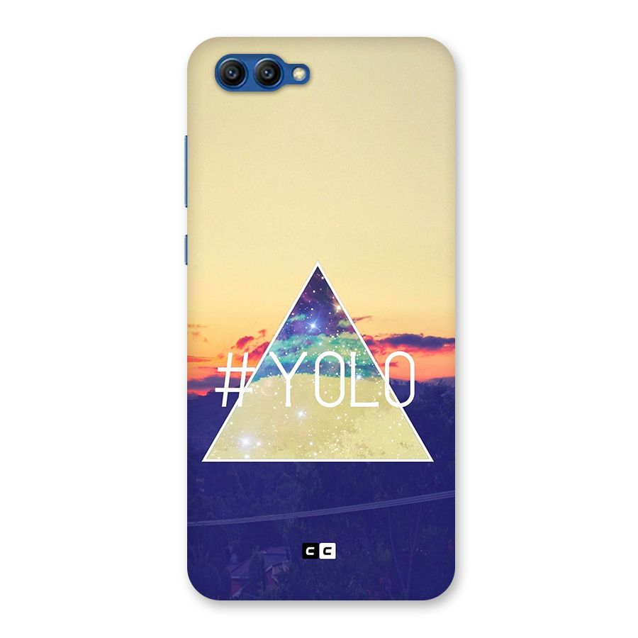 Yolo illuminati Back Case for Honor View 10