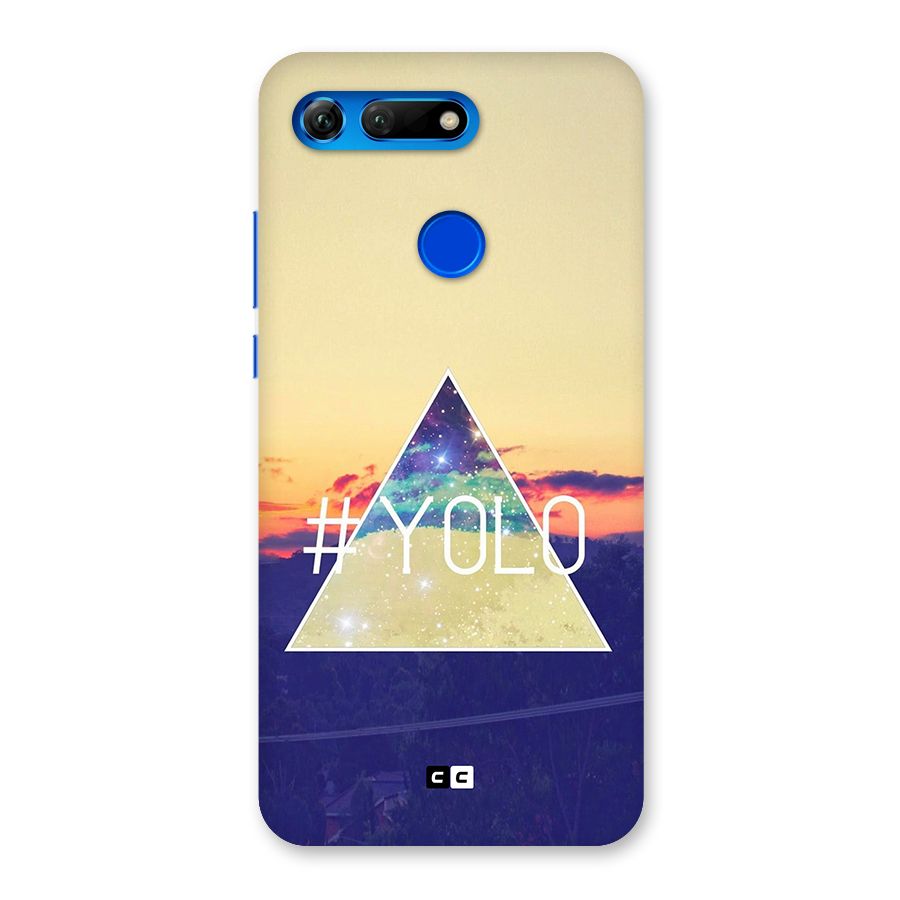 Yolo illuminati Back Case for Honor View 20
