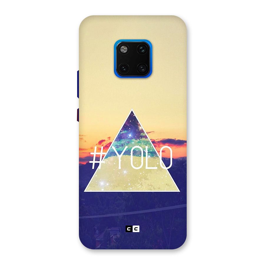 Yolo illuminati Back Case for Huawei Mate 20 Pro